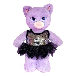 خرید پیراهن پولکی مشکی نقره ای